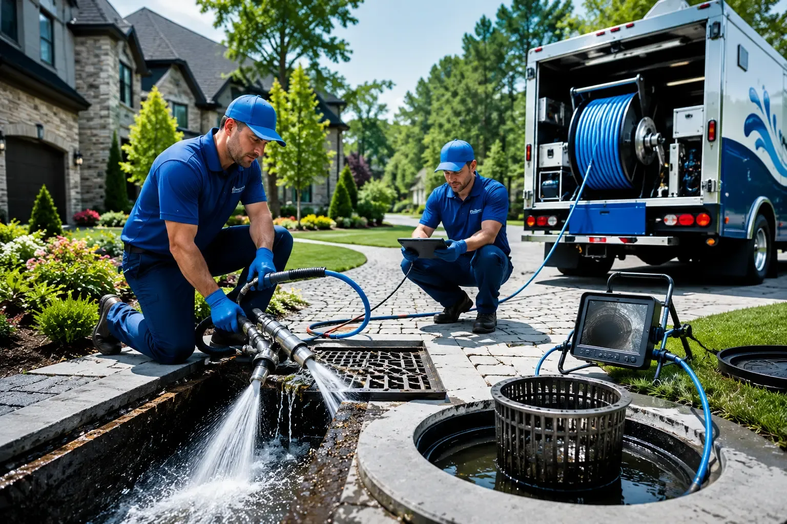 Local outdoor drain cleaning professionals in Edison, OH